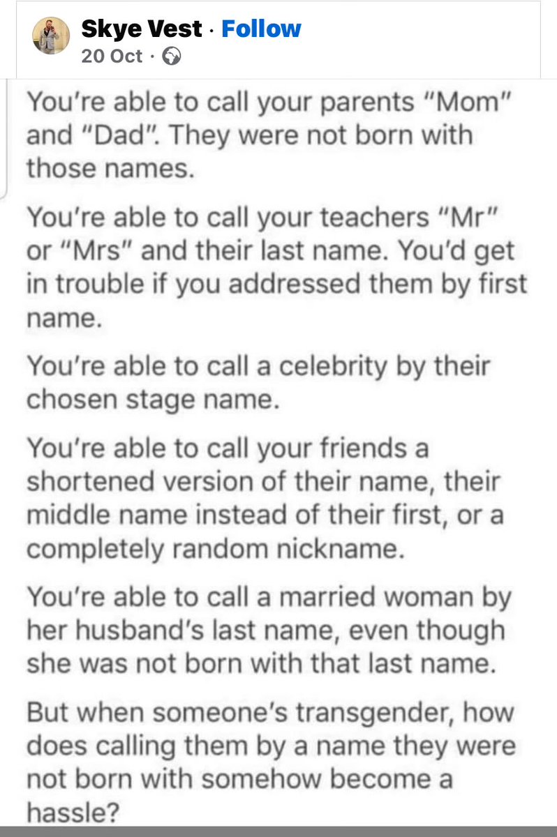 OakesMarianne's tweet image. #Transgender #TransKidsDeserveBetter #NonBinary #GenderDiversity