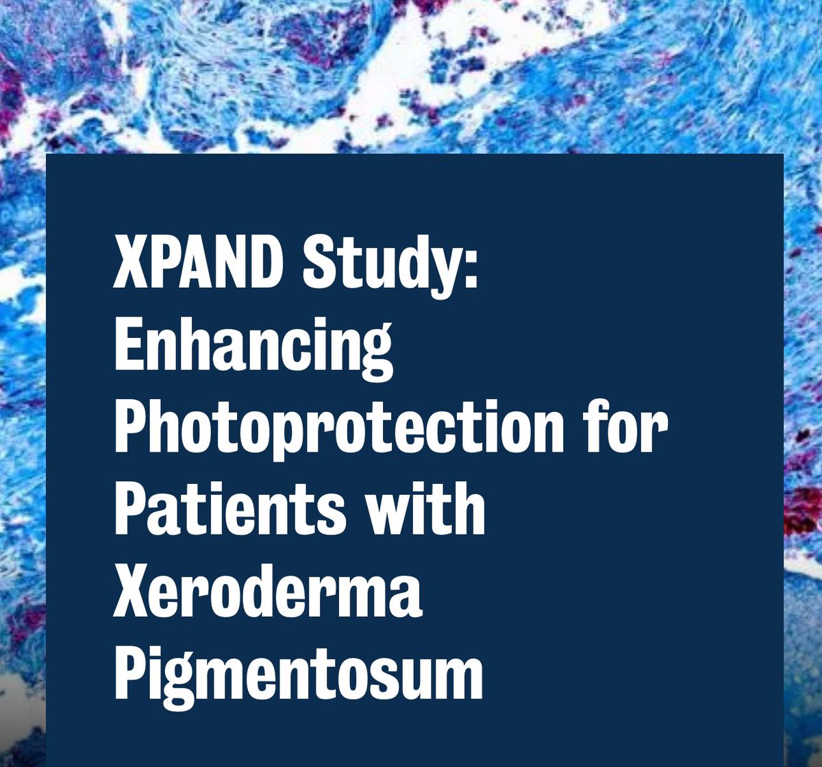 A collaborative study led by <a href="/adherenceCARE/">Centre for Adherence Research and Education (CARE)</a>, together with clinical &amp; academic partners, has made a significant leap in improving the health outcomes of patients with Xeroderma Pigmentosum (XP). Read on: kcl.ac.uk/xpand-study-en… #MedTwitter <a href="/kingshealth/">King's Health Partners</a> <a href="/KingsCollegeLon/">King's College London</a>