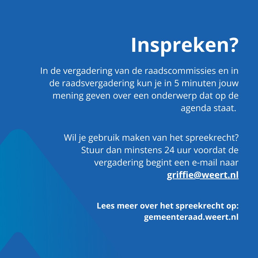 RaadWeert's tweet photo. Ben je benieuwd welke onderwerpen woensdag 30 en donderdag 31 oktober o.a. op onze agenda staan tijdens de vergaderingen? Bekijk het hieronder. https://t.co/zXJ7kHxEJt