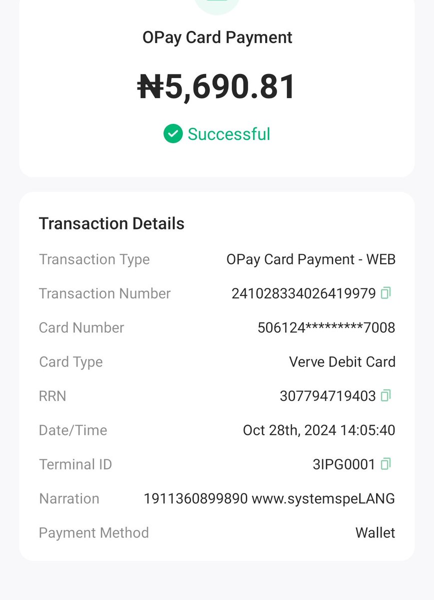 AOJohn4's tweet photo. @RemitaNET I made a payment of #5690 for my sister's registration fees on the Police Academy Portal (POLAC). Now, her school portal is still showing unpaid, directing me to pay again. I can't proceed to another step without the payment; please kindly help. https://t.co/Q4gEPhY1DX