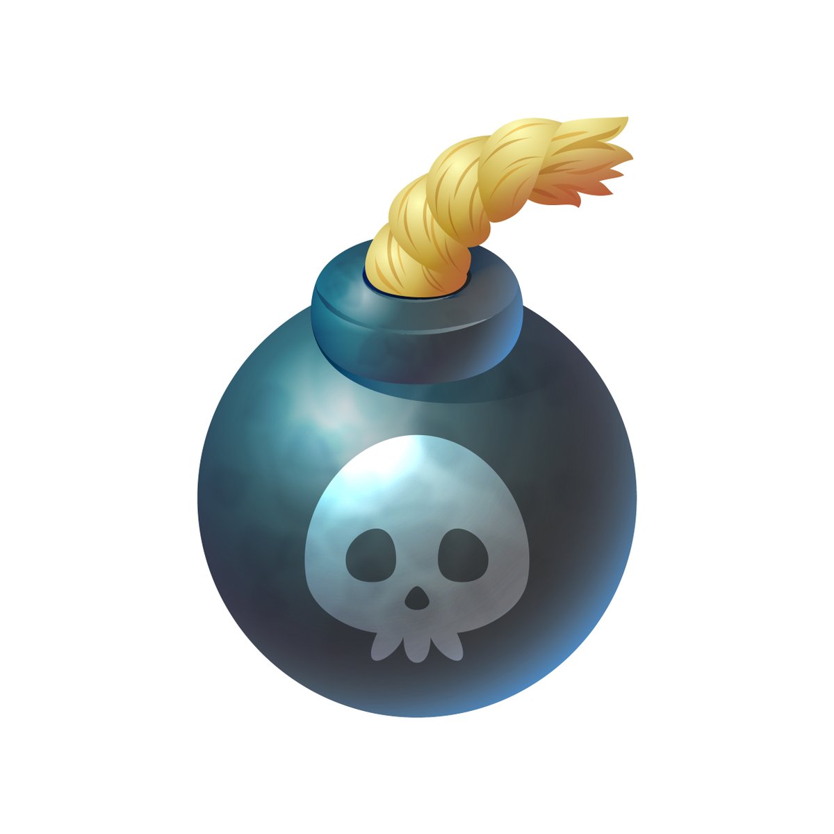 ゲームで使えそうな爆弾描いてみました。
近日リリース予定です。
