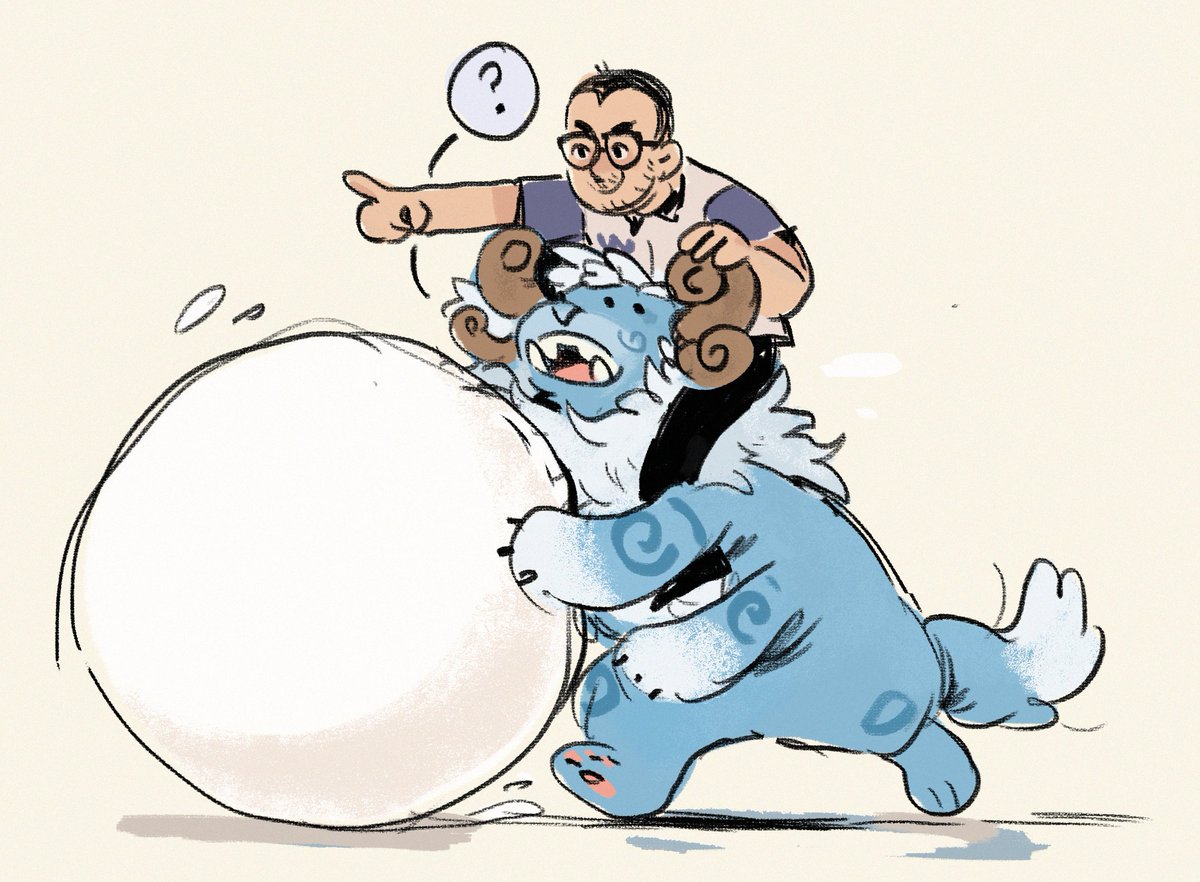 Echarpoy's tweet photo. Willump qui se demande pourquoi son nunu a perdu ses cheveux @SkewMond_09 https://t.co/YadVsegLTf