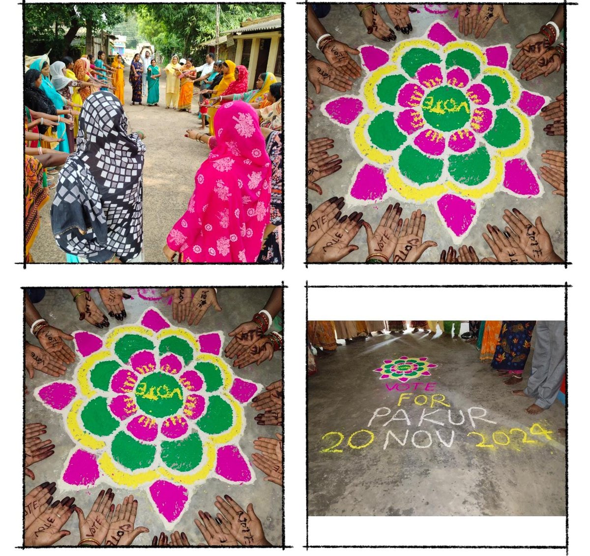 Mycsc's tweet photo. This time entire family will vote, kyunki

*Fark Padta hai humsabke har ek vote se!*

Mummy Papa ek kadam badhayenge

Vote dene booth par jayenge! 

#MummyPapaVoteDo
#VoteKaregaPakur
#AbhiNahiToKabhiNahi
#FamilyVoting
#20November2024
#VoteDo

@dcpakur
@ceojharkhand @ECISVEEP https://t.co/NqxS1fBdM9