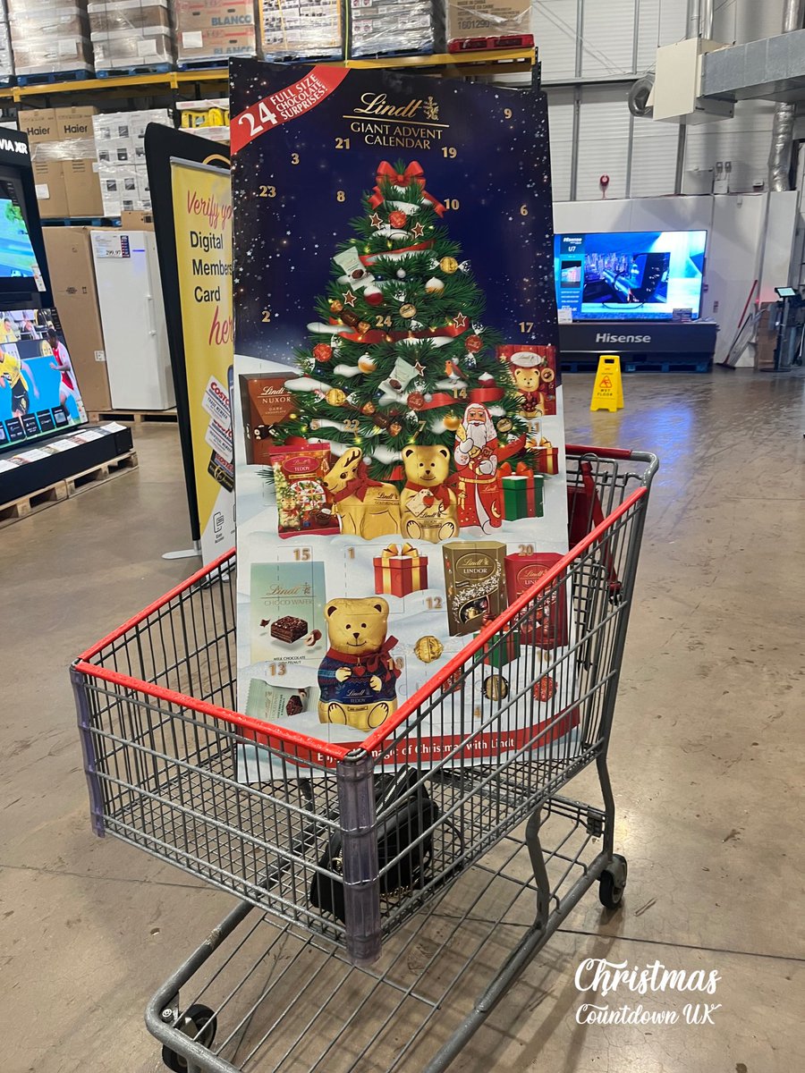 Look what just fell into my trolley at Costco! A GIANT Lindt