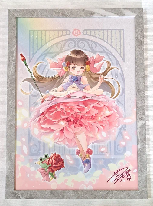 農業フェスティバルイラスト展出品作の複製画ほかBOOTHに追加しました。ご縁がありましたらよろしくお願いします 