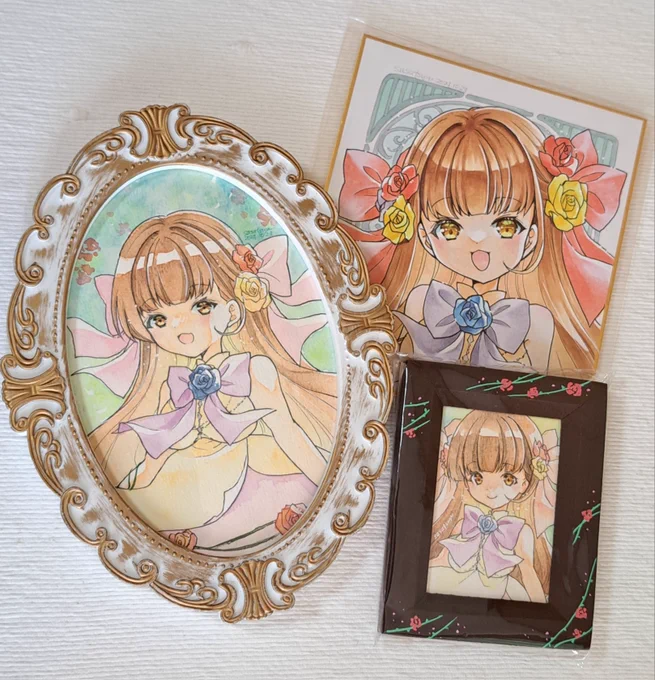 農業フェスティバルイラスト展出品作の複製画ほかBOOTHに追加しました。ご縁がありましたらよろしくお願いします 