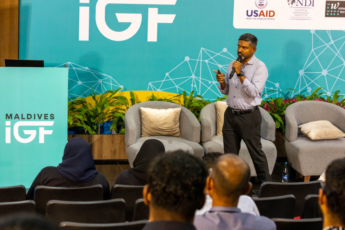 In a powerful session at #mvigf, <a href="/PoliceMv/">Maldives Police</a>  outlined specific strategies to tackle cybercrime and build cybersecurity awareness across the nation. Here’s what you need to know:

📝Key Insights:
- Three Pillars of Cybersecurity: Focus on protecting devices, user awareness, and