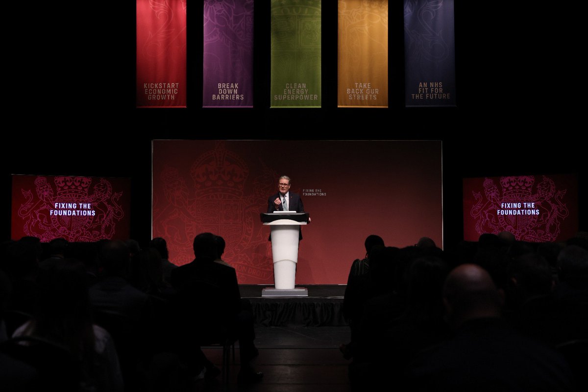 The driving purpose of this government is to deliver for working people.

Fix the foundations.
Renew public services.
Invest to rebuild our country.

That is the change we will deliver.