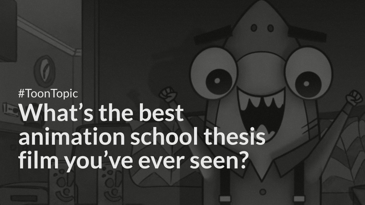 ToonBoom's tweet photo. This week’s #ToonTopic thread is dedicated to student films. https://t.co/j4SrTgk9kK