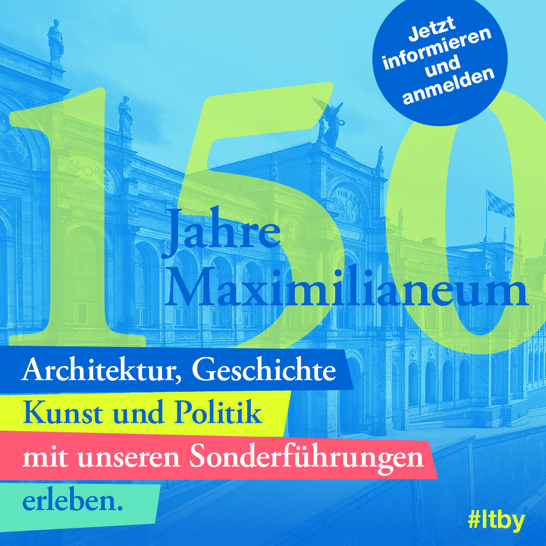 Bayerischer Landtag (@landtag_bayern) on Twitter photo 🏛️Das #Maximilianeum wird 150 Jahre alt! Wir laden deshalb zu exklusiven Führungen in den #LTBY ein. Werfen Sie einen Blick in den Arbeitsplatz von Landtagspräsidentin <a href="/IlseAigner/">Ilse Aigner</a> oder nehmen Sie im Plenarsaal Platz. 👉 Mehr Infos und Online-Anmeldung: bayern.landtag.de/besuch-im-land… 🏛️Das #Maximilianeum wird 150 Jahre alt! Wir laden deshalb zu exklusiven Führungen in den #LTBY ein. Werfen Sie einen Blick in den Arbeitsplatz von Landtagspräsidentin <a href="/IlseAigner/">Ilse Aigner</a> oder nehmen Sie im Plenarsaal Platz. 👉 Mehr Infos und Online-Anmeldung: bayern.landtag.de/besuch-im-land…