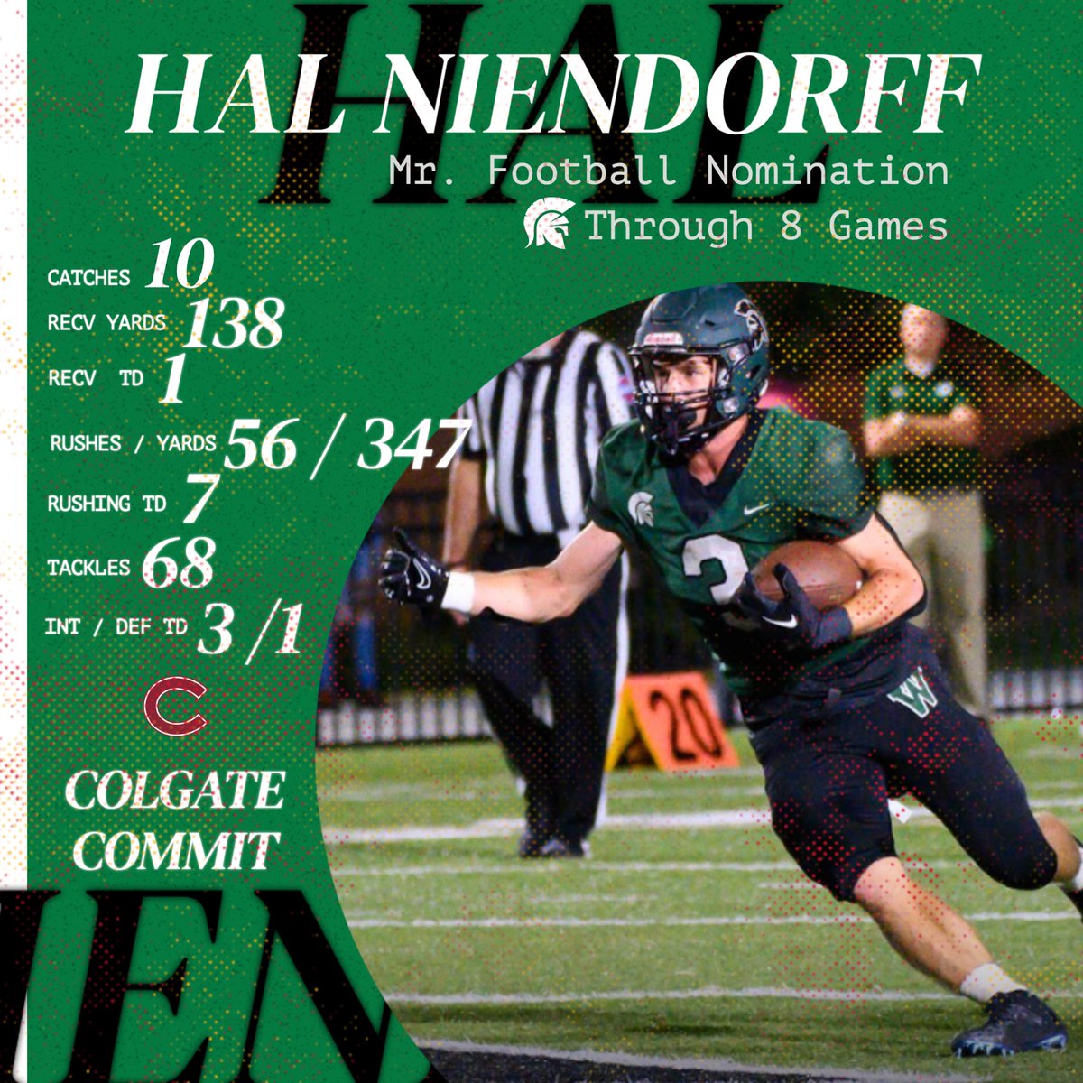 Coaches, please consider nominating these 2 Spartans for Mr. Football!
#BeDifferent
#Spart8nsFB
#Mr.Football