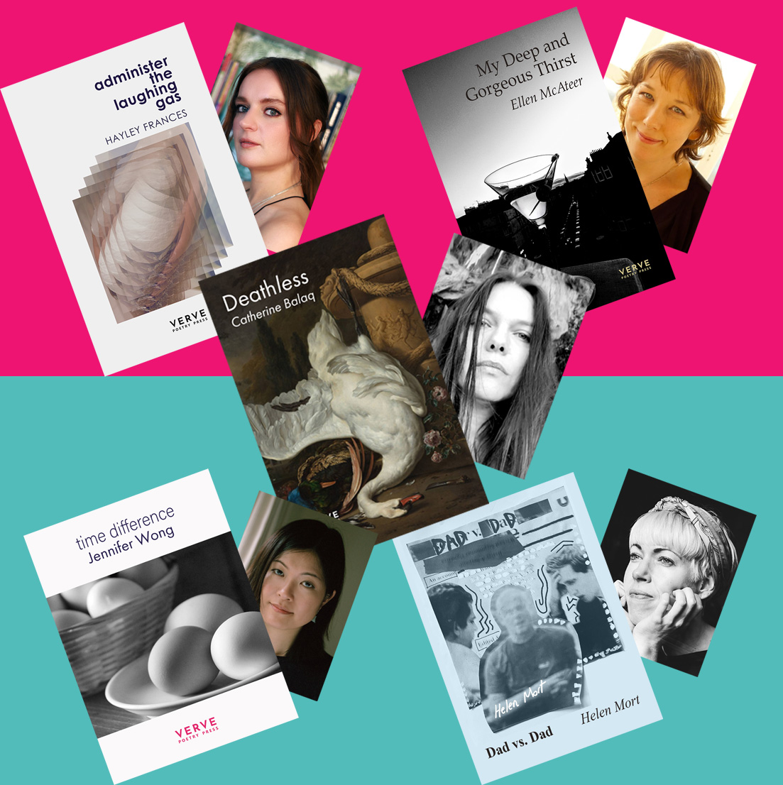 <a href="/CatBalaq/">Catherine Balaq</a> <a href="/LukeKennard/">Luke Kennard</a> <a href="/poetryschool/">Poetry School</a> <a href="/PoetrySociety/">The Poetry Society</a> <a href="/McrWritingSchl/">Manchester Writing School</a> <a href="/ApplesAndSnakes/">Apples and Snakes</a> @theblackcatpp <a href="/inpressbooks/">Inpress Books 📚</a> <a href="/PoetryDayUK/">National Poetry Day</a> <a href="/magmapoetry/">Magma Poetry</a> <a href="/ellenmcateer/">Ellen McAteer 🇮🇪🏴󠁧󠁢󠁳󠁣󠁴󠁿🏳️‍🌈</a> <a href="/Henbell/">Henry Bell</a> <a href="/rachelnalong/">Rachel Long</a> <a href="/PoetryTranslate/">Poetry Translation Centre</a> <a href="/Poetry_London/">Poetry London</a> <a href="/RedSquirrelPres/">Red Squirrel Press</a> <a href="/_Hayley_Frances/">Hayley Frances</a> <a href="/JTaylorTrash/">joelle taylor</a> @ceciliaknapp <a href="/writingwestmids/">WritingWestMidlands</a> <a href="/mac_birmingham/">Midlands Arts Centre (MAC)</a> <a href="/BhamLitFest/">Birmingham Lit Fest</a> <a href="/jennywcreative/">Jennifer Wong (she/her)</a> @ninamingya @jsaphra <a href="/timtimtmi/">tim tim cheng 🐸 (she/they)</a> <a href="/SeanWaiKeung/">Sean Wai Keung</a> <a href="/PoetryAldeburgh/">Poetry In Aldeburgh</a> <a href="/HelenMort/">Helen Mort</a> <a href="/AMcMillanPoet/">Andrew McMillan</a> <a href="/InuaEllams/">The Typo King FRSL / FRSA</a> <a href="/ChattoBooks/">Chatto&Windus</a> <a href="/vintagebooks/">Vintage Books</a> <a href="/poetrybusiness/">The Poetry Business</a> READ MORE about all these and more at our website vervepoetrypress.com. They are also available at our Festival All Poetry Online Bookshop at vervepoetrybookshop.com ❤️😍