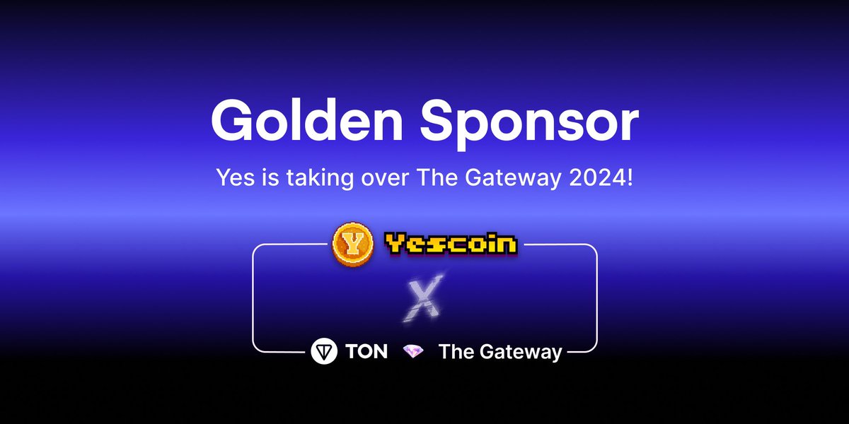 1/ <a href="/Yescoin_Fam/">Yescoin</a> is officially now a Golden Sponsor of The Gateway 2024 in Dubai!🔥

Come experience the highlights of Web3 innovation at The Gateway.

This isn’t just a regular event, it’s the hub of future-shaping moments, exclusive meet-ups, and hands-on workshops that push👇