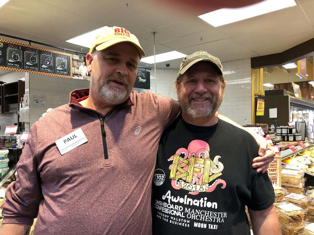 nmbr88's tweet image. @EITMonline Here are pics of my friend, Paul who was a Cheese Master at @kroger in Chesapeake #CheeseMaster #HeadCheese #CheeseMaster