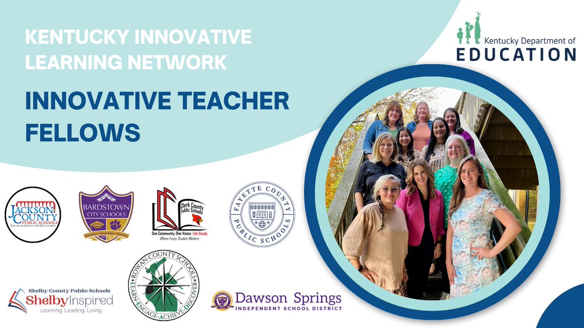 Sharing that we've selected 10 amazing educators for the #KYILN Innovative Teacher Fellowship! ⚡️🚀🌟

These educators will bring the 3 Big Ideas of #UnitedWeLearnKY to life in their classrooms. For more, see the announcement in Kentucky Teacher: bit.ly/40g62Ct #AllInKY