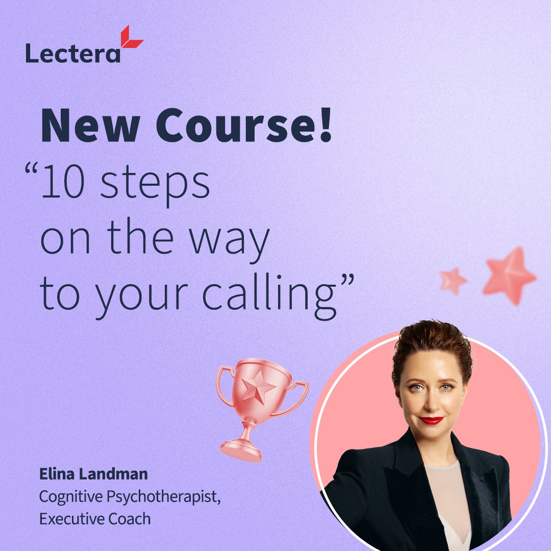 Due to high demand, Elina Landman's transformative course is now on Lectera in Spanish, Hindi, &amp; German! Thousands have found their true purpose - now it’s your turn. Ready to uncover your mission? Enroll for free today &amp; start the journey 👉 lectera.com/en/course/10_s…