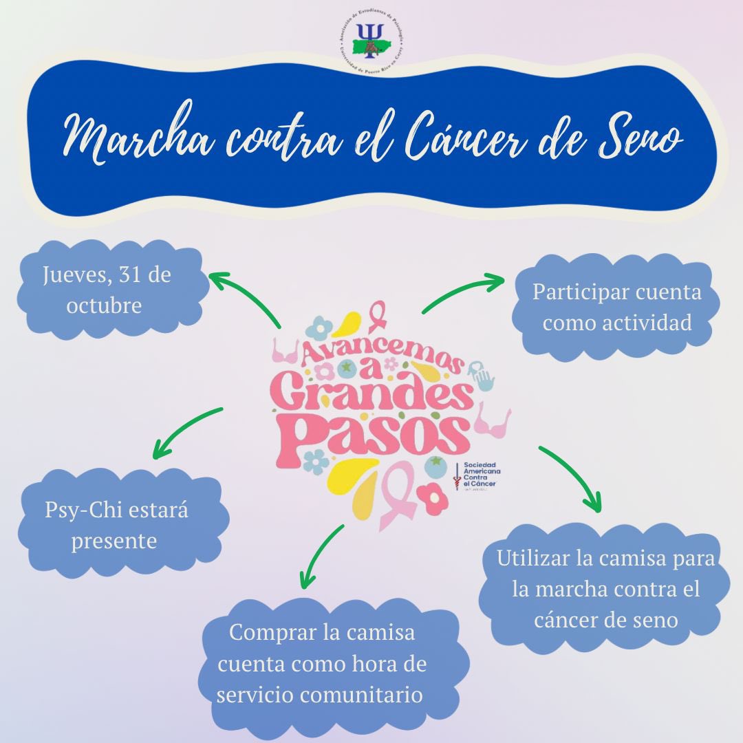 psychi_uprc's tweet photo. En co auspicio con AMSA, les invitamos a la Marcha contra el Cáncer de Seno.

📆: Jueves, 31 de Octubre 
🕢: Desde las 10:15am
📍: Salida será desde la Rectora hasta el Centro de Estudiantes (CEDE) 
✔️: Actividad

¡Los esperamos! 🩷🕺 https://t.co/ELs2bu51JB