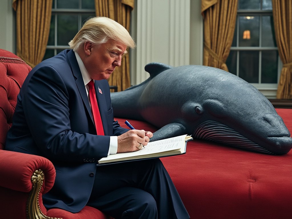 just a reminder : 
<a href="/realDonaldTrump/">Donald J. Trump</a> would be an epic #whalePsychologist 

<a href="/joerogan/">Joe Rogan</a> 😂

make whales great again 🐋 🇺🇸
#MWGA
