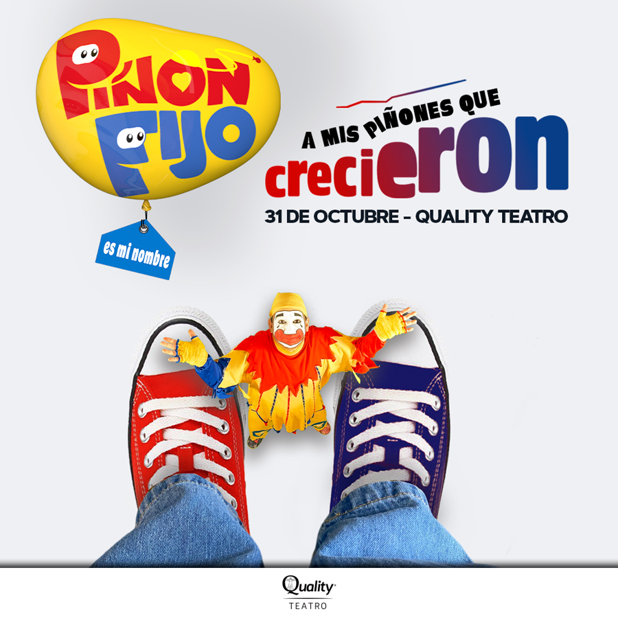Ticketek Argentina (@ticketekar) on Twitter photo 🤡 <a href="/pinonfijo1/">Piñon Fijo Oficial</a> presenta en el Quality de #Cordoba su espectáculo entre adultos, “A MIS PIÑONES QUE CRECIERON”, donde con risas y reflexiones, descubriremos cómo hemos crecido juntos.
📅31 de Octubre, 20:30hs
📍<a href="/qualityespacio/">Quality Espacio</a>
🎫📲 Comprá tus #Etickets en bit.ly/4fmdG2l 🤡 <a href="/pinonfijo1/">Piñon Fijo Oficial</a> presenta en el Quality de #Cordoba su espectáculo entre adultos, “A MIS PIÑONES QUE CRECIERON”, donde con risas y reflexiones, descubriremos cómo hemos crecido juntos.
📅31 de Octubre, 20:30hs
📍<a href="/qualityespacio/">Quality Espacio</a>
🎫📲 Comprá tus #Etickets en bit.ly/4fmdG2l