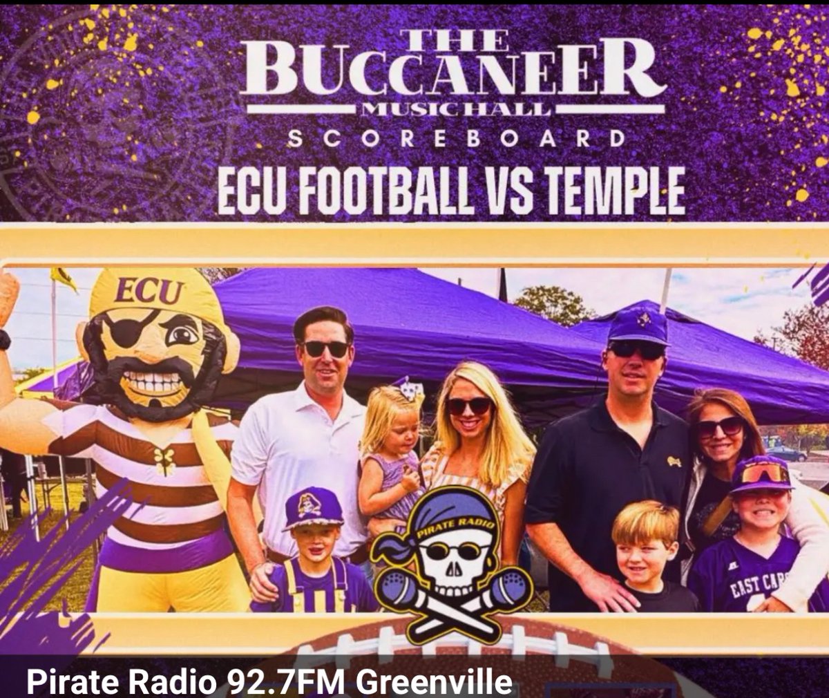 DieHardPirate's tweet image. Great weekend being back in Greenville and getting a win on homecoming. Shoutout to the Hodge brothers for always making the effort to spend time with my son. Great young men. Can’t wait to see them in a Pirate Uniform @ECUPiratesFB @Connor_Hodge_1 @ColeHodge_QB_PG