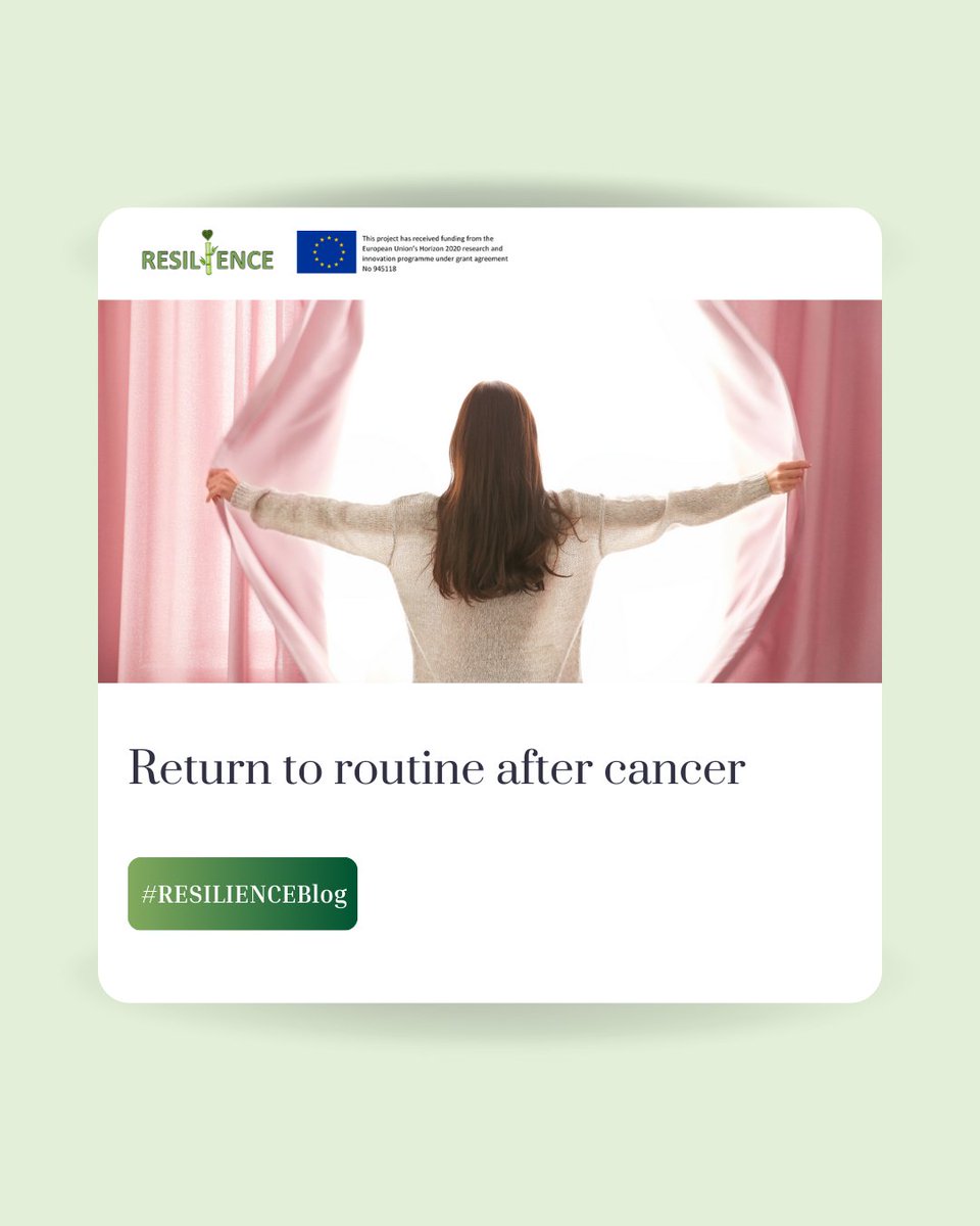 resilienceH2020's tweet image. Returning to work after #cancer survival. How to cope with this situation?
In the last post of our blog we give you some details about the possible benefits of returning back to work after having overcome cancer. don't miss it!
➕ resilience-h2020.com/blog-en/return…
#PostBlog #Resilience