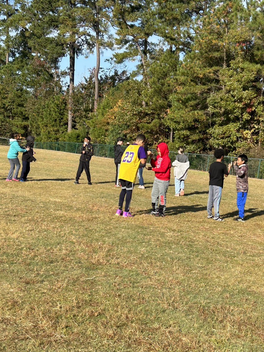 Ms.Robinson's Class (@bcesrobinson) on Twitter photo Morning meeting outside! We learned how to play Rock, Paper, Scissors Olympics this morning! Great way ti start out week! #morningmeeting #buildingrelationships #5thgrade #briercreekrocks <a href="/BrierCreekES/">Brier Creek Elem.</a> Morning meeting outside! We learned how to play Rock, Paper, Scissors Olympics this morning! Great way ti start out week! #morningmeeting #buildingrelationships #5thgrade #briercreekrocks <a href="/BrierCreekES/">Brier Creek Elem.</a>