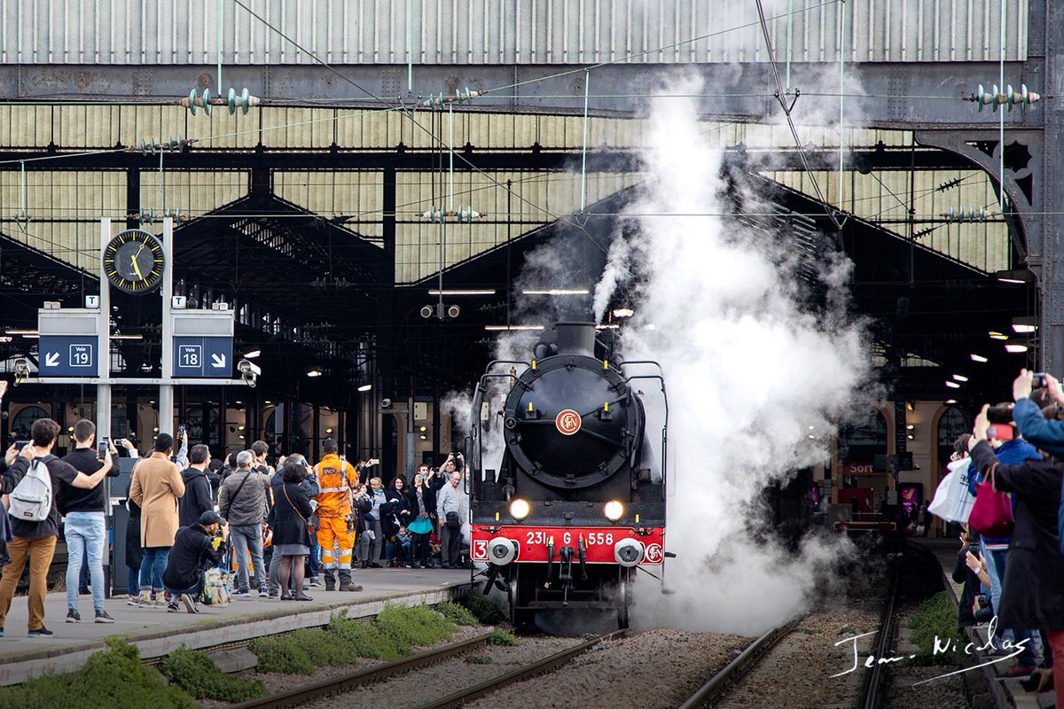 Jean-Nicolas (@jn_lehec) on Twitter photo 🚂 Il y a 5 ans jour pour jour, la star de la Gare Saint-Lazare c’était la belle 231 G 558 de <a href="/VapeurPacific/">Pacific Vapeur Club</a> ! (Vraiment) hâte qu’elle revienne une fois sa restauration terminée ! 🚂 Il y a 5 ans jour pour jour, la star de la Gare Saint-Lazare c’était la belle 231 G 558 de <a href="/VapeurPacific/">Pacific Vapeur Club</a> ! (Vraiment) hâte qu’elle revienne une fois sa restauration terminée !