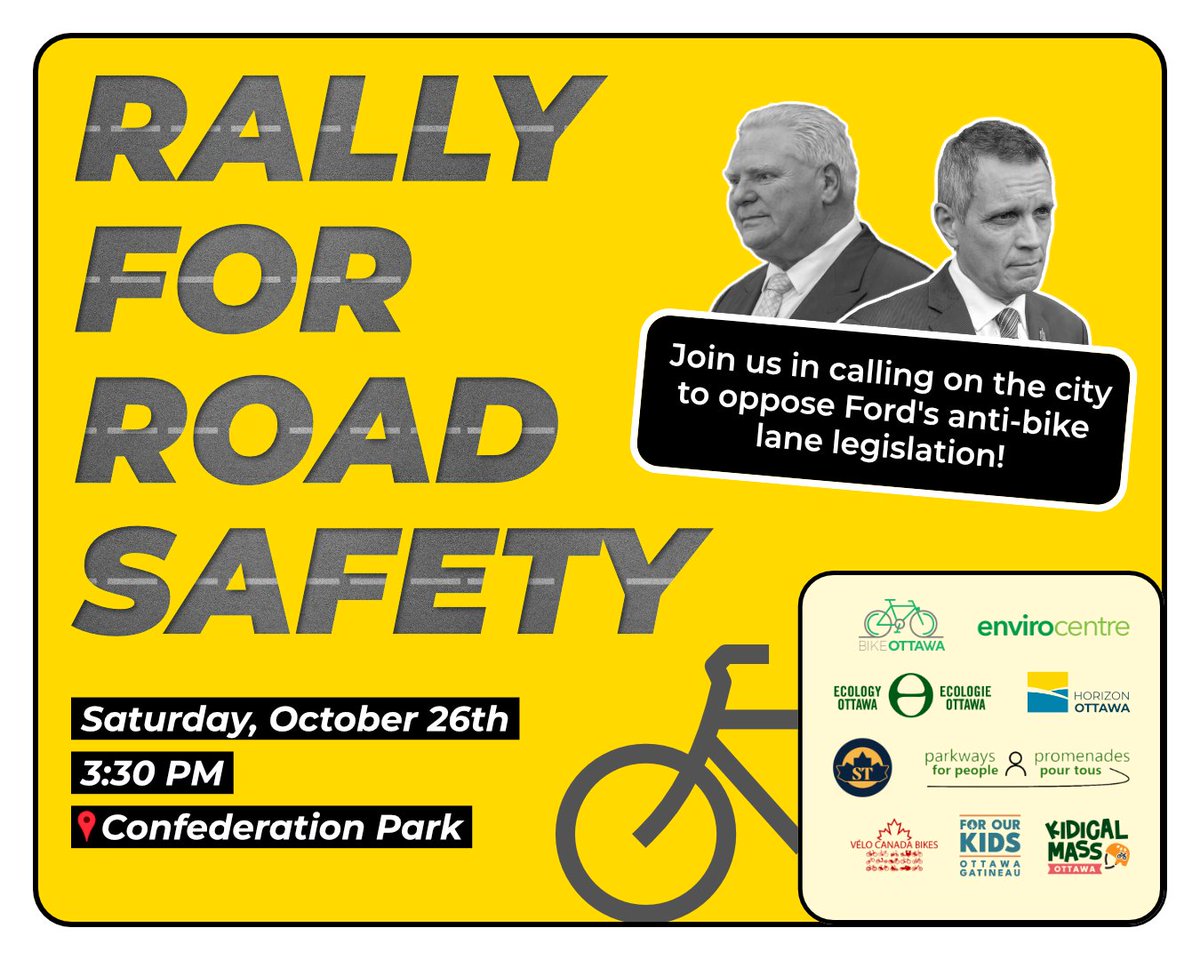HorizonOttawa's tweet photo. You can also join the rally at 3:30 in Confederation Park calling on the city to oppose Ford's proposal: https://t.co/Viva39ORr1