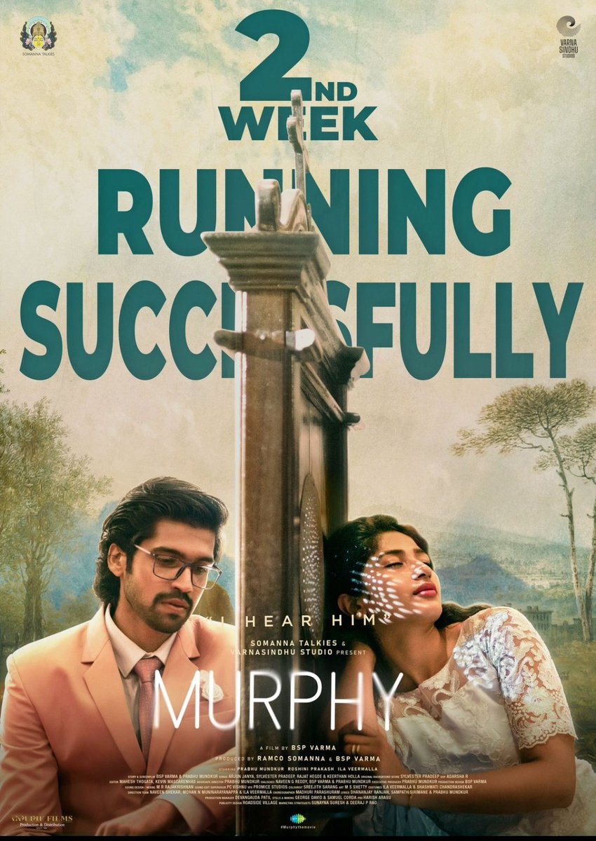 ssanthoshkumar2's tweet photo. Highly recomnd the Kannada movie #Murphy! Exceptional storytellin impressive actin, 👌visuals, &amp; captivating music. Don't miss out! Watch,support dis outstanding film to encourage more quality contnt from Kannada #MurphyMovie @prabhu_mundkur  @IlaVeermalla @pradfish https://t.co/7foIBozim9