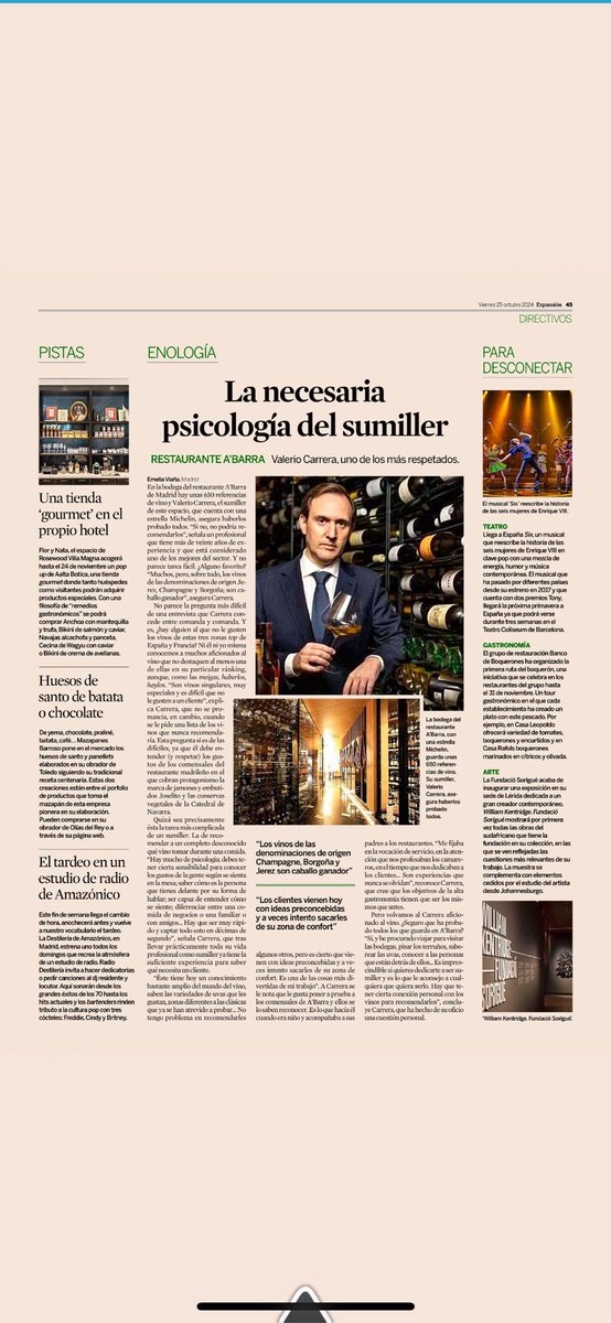 Muchas gracias <a href="/expansioncom/">expansioncom</a> por la entrevista. 🙏🏻🙏🏻