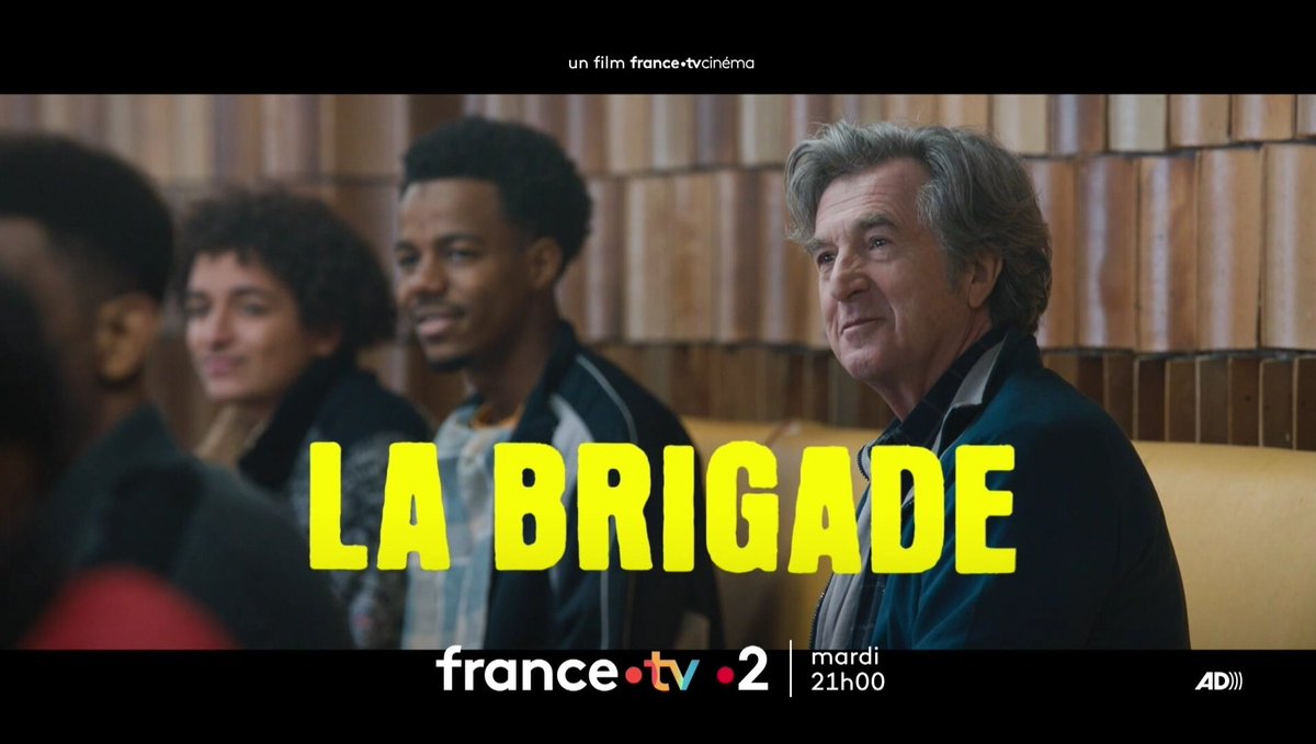 Soldatdesmedias's tweet photo. Mardi à 21h sur #France2, inédit, #Cinéma, un film de @LouisJulienP, #LaBrigade avec @AudreyLamy et #FrançoisCluzet. https://t.co/PULfAuIFZN