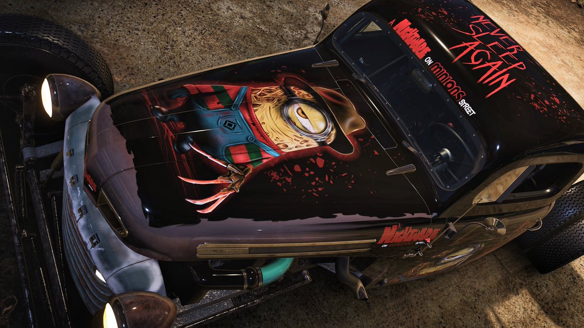 Fallenwolf_146's tweet photo. Never Sleep Again...
No Problemo!
#Halloween
@ForzaHorizon 5 livery
🎨 112 063 524
#ForzaScare
#Forza #ForzaHorizon5 #FH5
#Xbox #XboxShare https://t.co/JUuQ0CfzPu