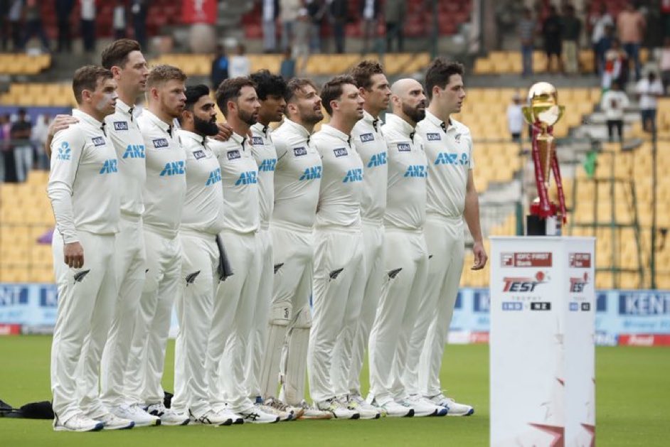 CVAnandIPS's tweet photo. India lost a test series in India for the first time in over a decade . Hats off to the New Zealand team for this very difficult achievement. 
Moreso because they beat India at their own game , spinning tracks . Commendable👍🏽 https://t.co/Jn1OOZWNnd