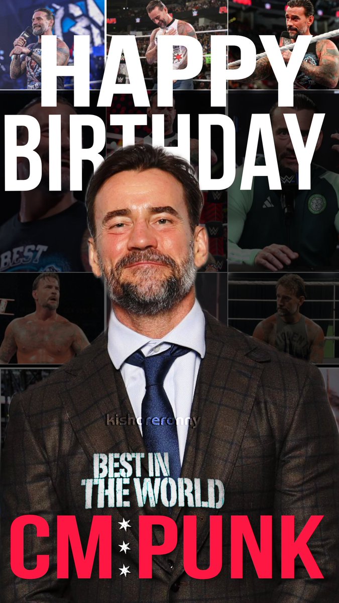 _KishoreRanny's tweet image. Happy Birthday King. #HappyBirthdayCMPunk  @CMPunk