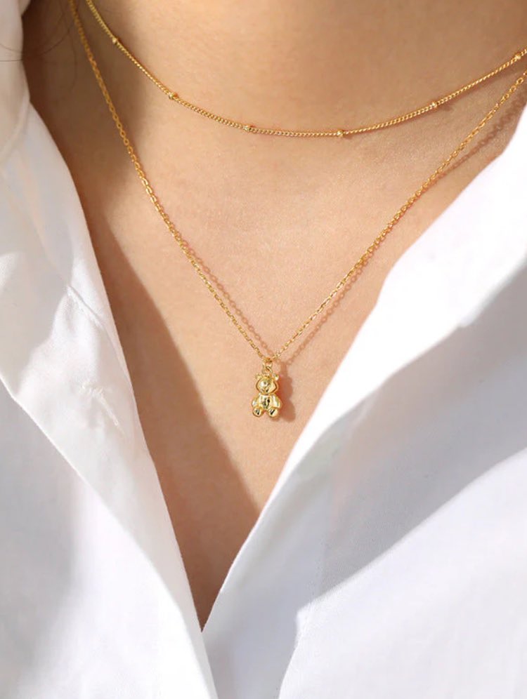 Collier teddy bear 🧸

Liens 🔗 : youwear.fr/products/colli…