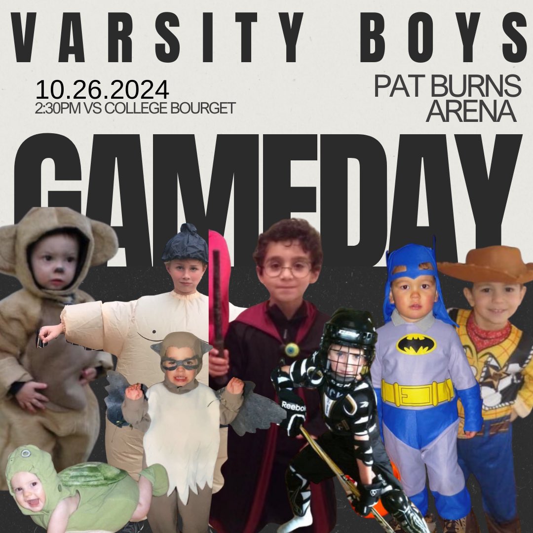 Come support these characters this weekend!