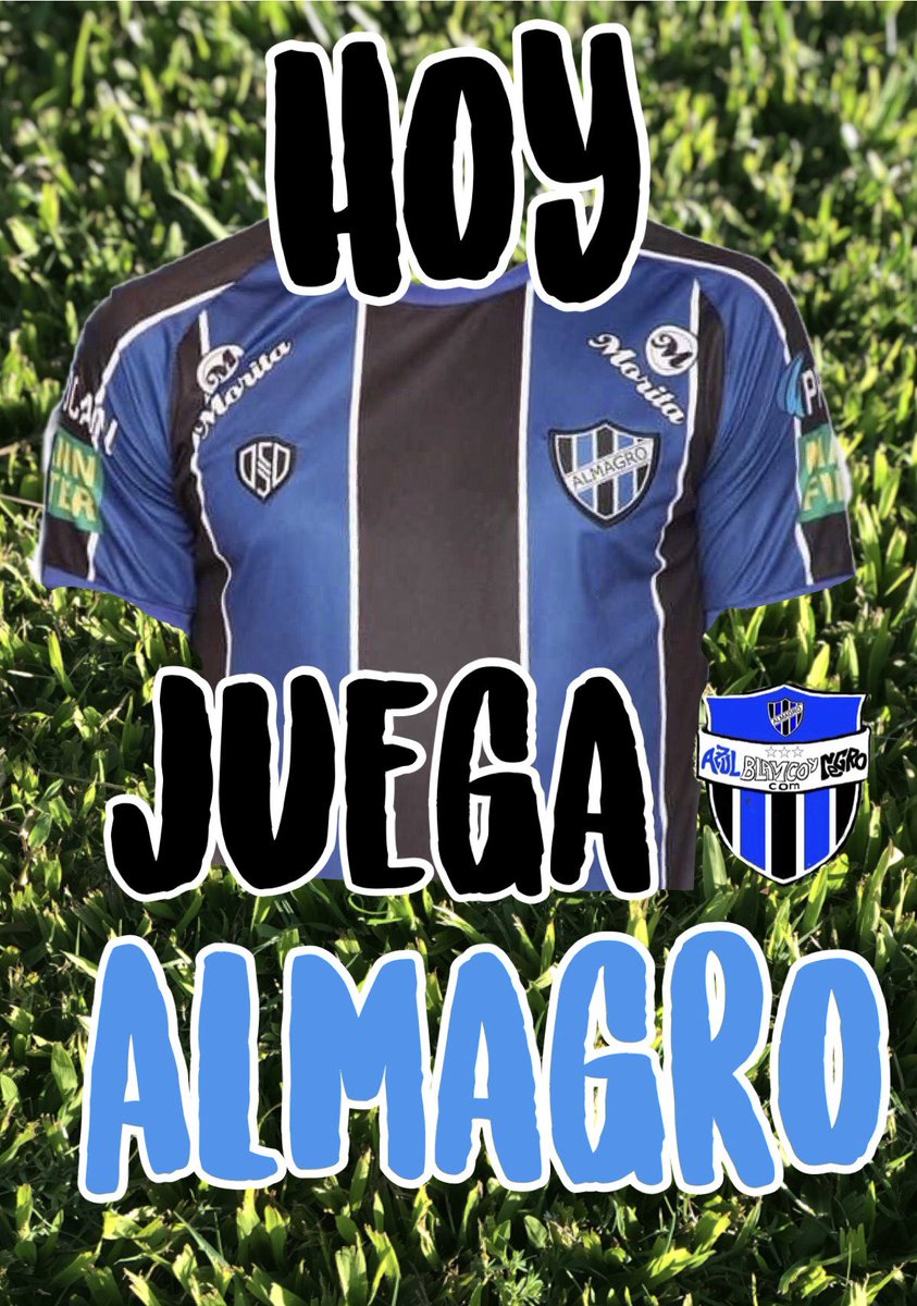 AzulBlancoNegro's tweet photo. HOY JUEGA ALMAGRO!
15:05HS.
Gimnasia de Mendoza vs. Almagro
Primera Nacional
Fecha 38
Zona B
Estadio Víctor Legrotaglie
TV: TyCSportsPlay
#VamosAlmagro
#Almagro
#GimMza
#PrimeraNacional
#Futbol
#FutbolArgentino
#AByN https://t.co/03o5e6q4Nn
