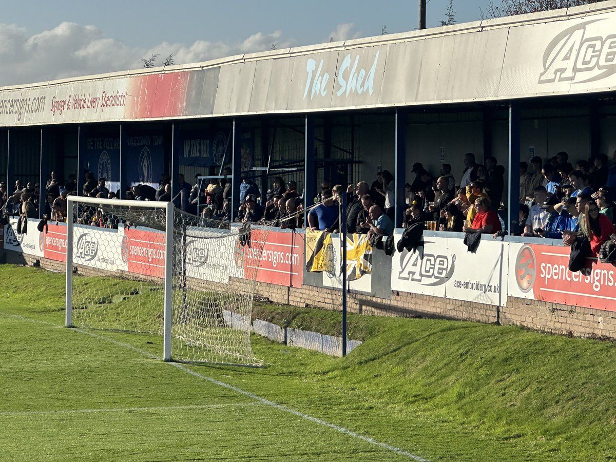 craig_toy's tweet photo. One for me footy followers history being made today @halesowentownfc the first meeting ever against @CongletonFC one for me good friend @Smurst would’ve invited him down to #toytown but he’s absolutely smashing it outta the park with his music prowess! Good luck tonight brother🫶 https://t.co/WMTKSrWENW