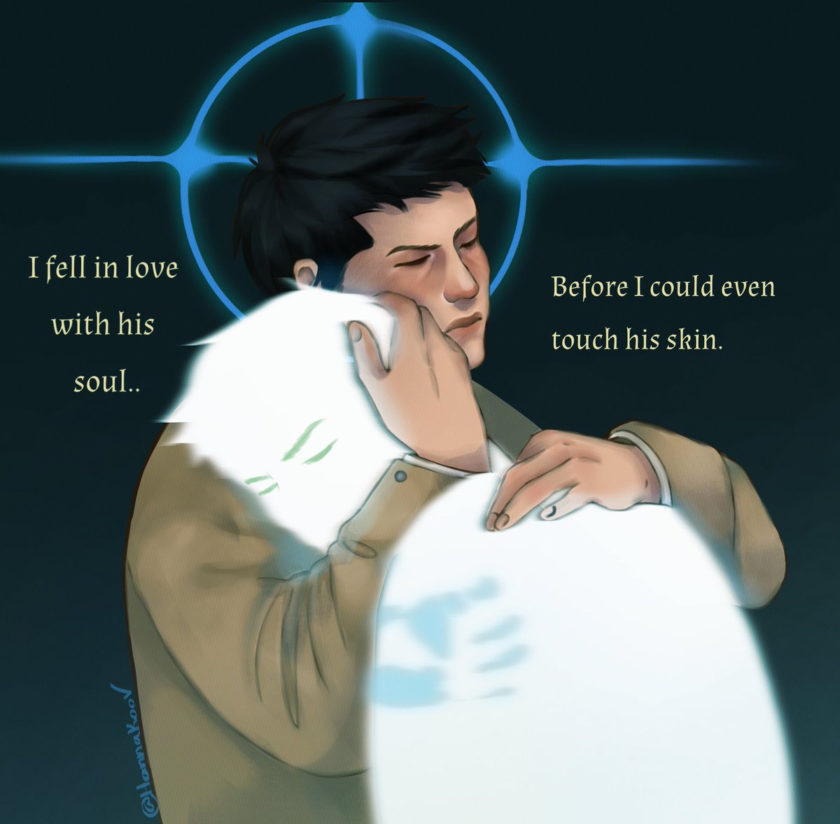 "I fell in love with his soul before I could even touch his skin l"
|
|
#destiel #Supernatural #spn #spnfanart