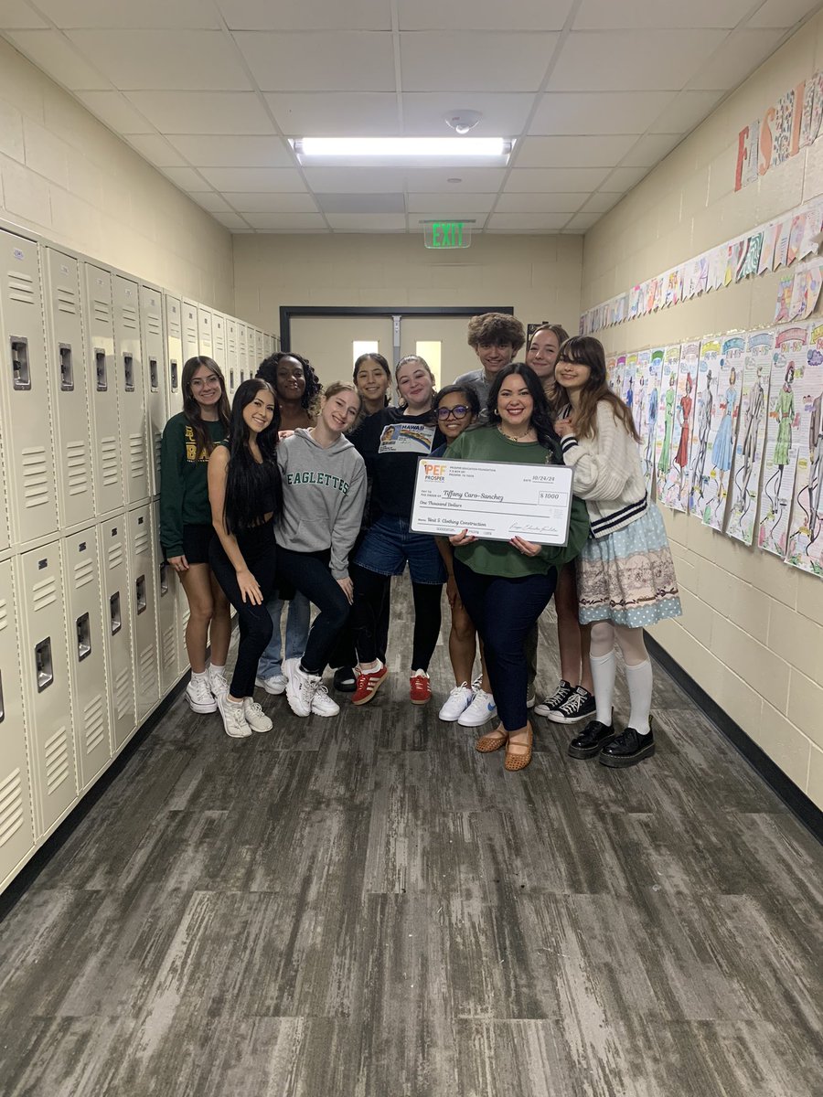 Honored to be a 24-25 Prosper Education Foundation grant recipient! My students are super excited to have several Ditto Pattern Projectors to use for their garments! <a href="/ProsperHS/">Prosper High School</a> <a href="/prosperCTE/">Prosper CTE</a> #prosperproud