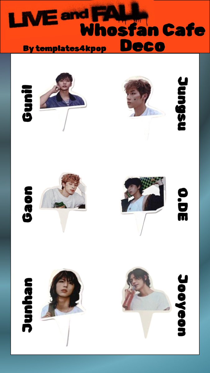 Xdinary Heroes Live and Fall benefit POB Whosfan Cafe Photo, Deco