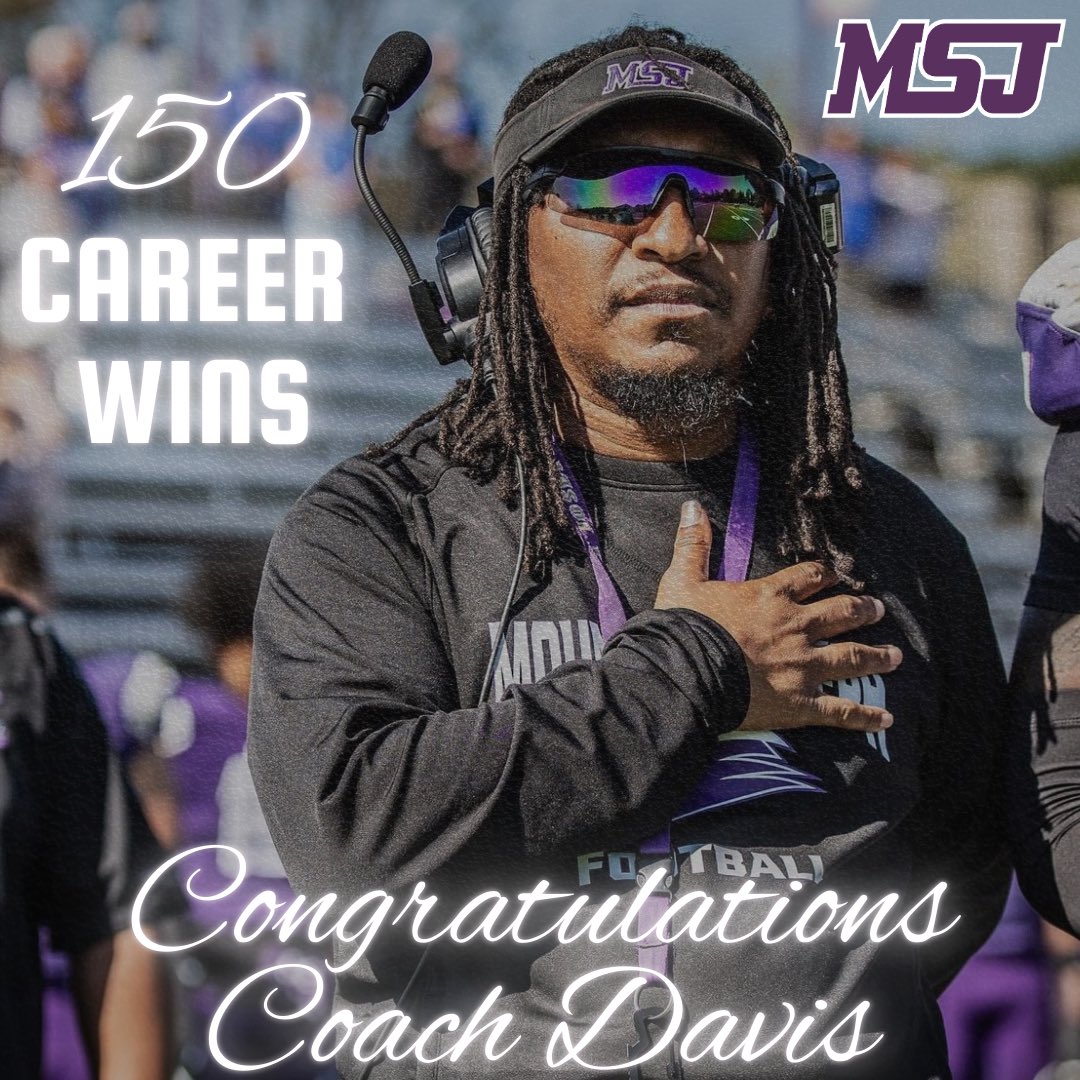 Congratulations to Coach Donald Davis on his 150th career win following a 34-14 victory over the St. Mary’s Saints! With this milestone, he ranks 3rd among MIAA coaches for career wins. #GaelForceWins #150Wins