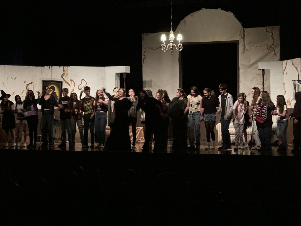 Great work to everyone involved with Nazareth Area Middle School’s show “House of Thrills and Chills!” Another show today at 12 and tomorrow at 2!
