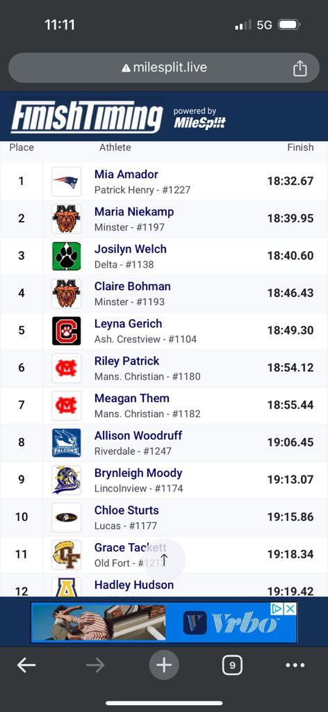 CubsXC_TF's tweet image. 🚨STATE BOUND🚨
🚨SCHOOL RECORD🚨

Chloe Sturts just Lightning McQueen’d herself to the State Cross Country Championships!! 19:15.86 with 10th overall. 
So proud of you! 

#Kachow 

@ad_cubs @JakeFurr11