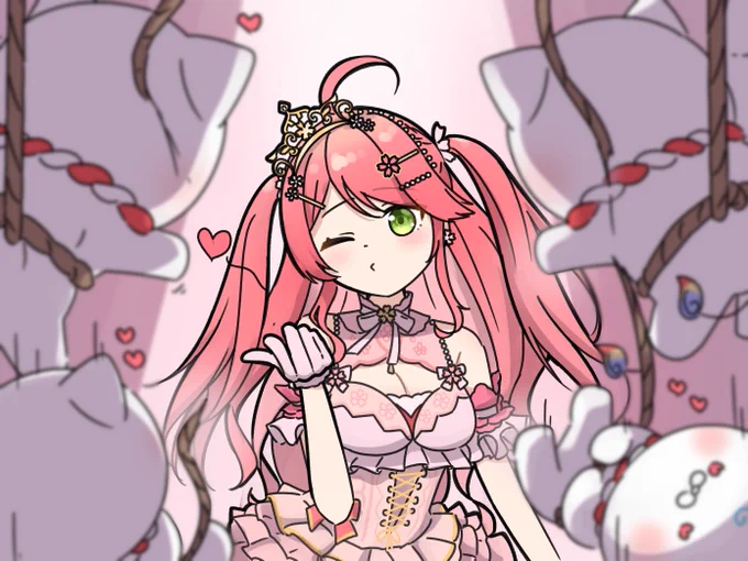 #miko_Art #咲き誇るみこち吊るし席ファンサ 