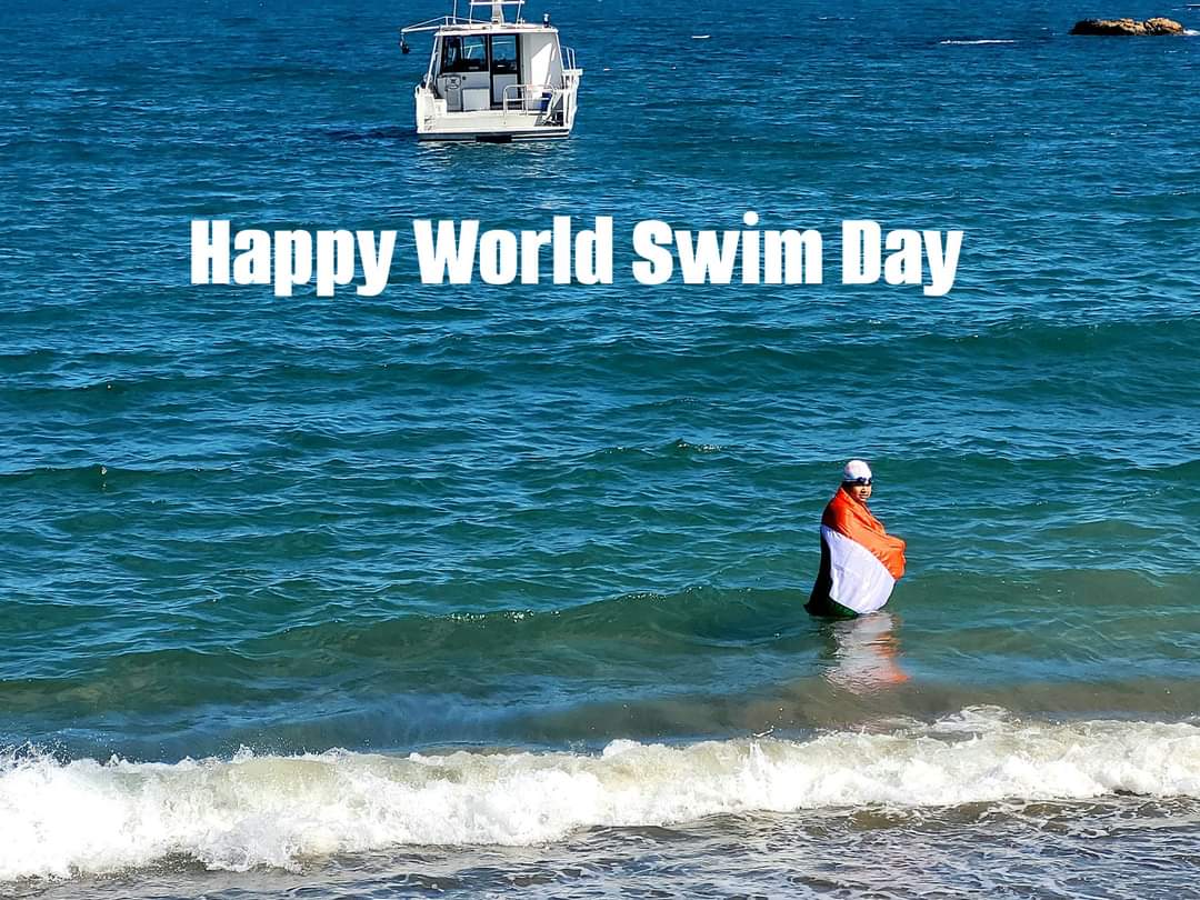 From the pool to the open ocean—19 years of diving into dreams, challenges, and endless waters 🌊 Grateful for every stroke that’s brought me here. Happy World Swim Day to all the swimmers and water lovers out there! 🏊‍♂️💙 #WorldSwimDay #OceanCrossing #19YearsAndCounting #swim