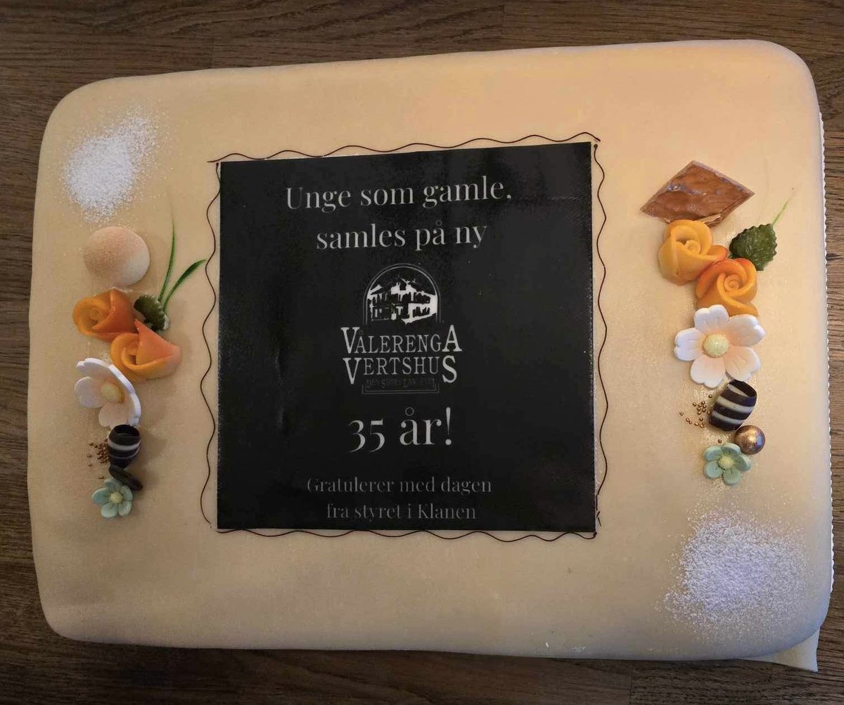 Vi vil alltid værra her - 35 år er bare starten. Takk til alle våre fantastiske gjester som besøker oss