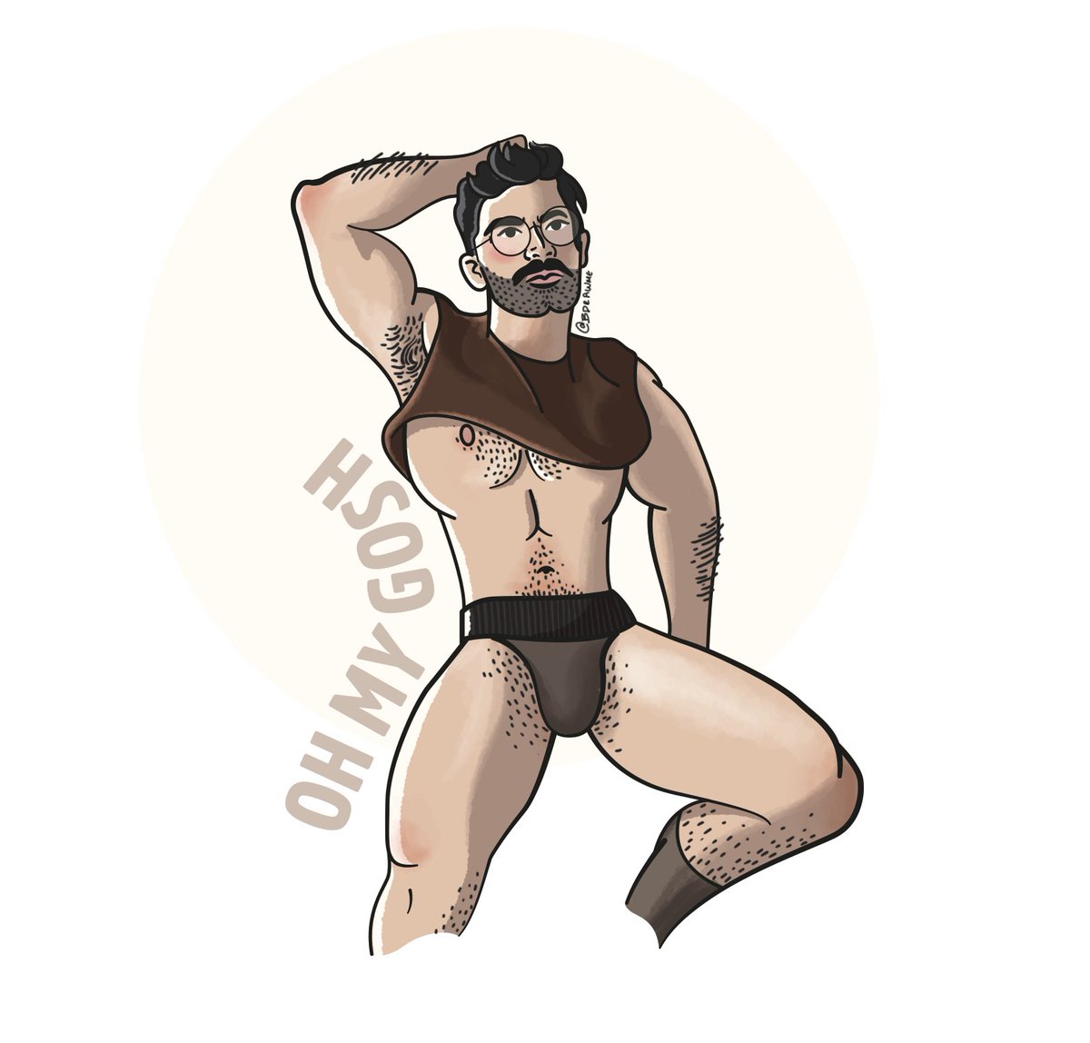 bdrawme's tweet photo. In love with this beautiful man
@YourFriendKevin
one of perfect balance between cuteness and hairiness IN LOVE #bdrawme #homographic #hairy #sexy #gayman #gaydraw #gay https://t.co/KzlF7JsapK