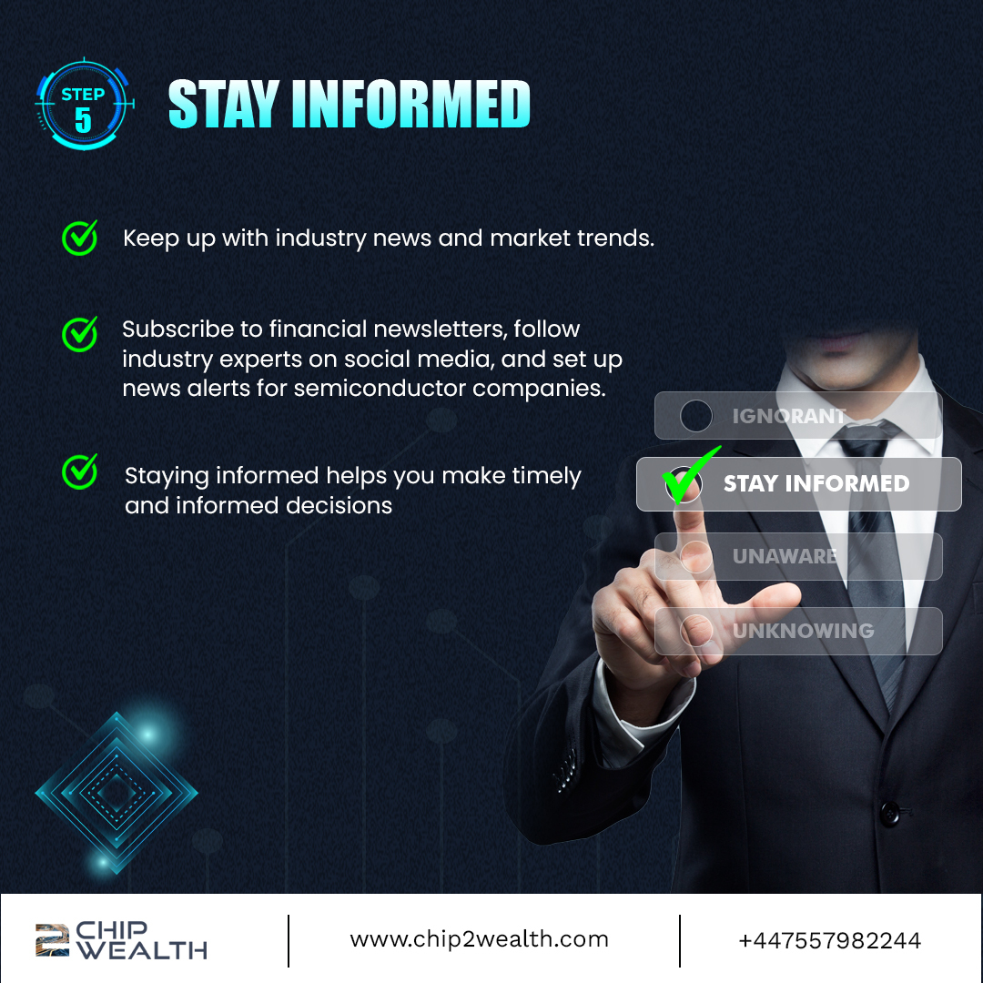 Chip2Wealth's tweet photo. Stay ahead of the curve. Keep up with industry news and market trends to make informed investment decisions.
#SemiconductorInvestment #TechInvestment #StayInformed #MarketTrends #IndustryNews #IndustryExperts #SemiconductorIndustry #TechIndustry #InvestmentTips #Chip2Wealth https://t.co/wqBVCbKAIf