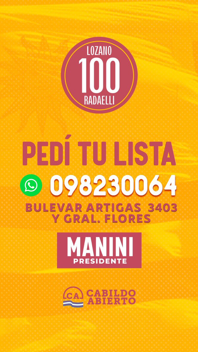 EPueblosLibres's tweet photo. @DMoreirauy @Valeriaripoll3 @Lista22MVD @gbianchi404 @camboue https://t.co/yP8EzWKJJf